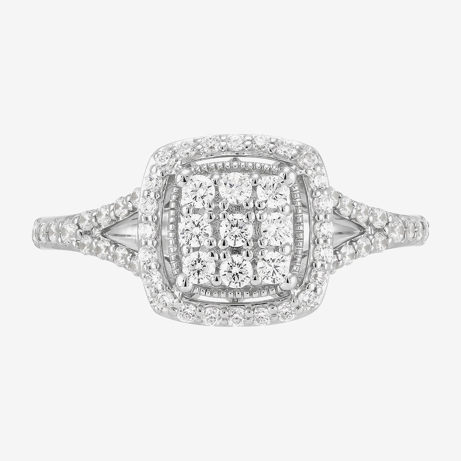 Limited Quantities! Womens 1/2 CT. T.W. Lab Grown White Diamond ...