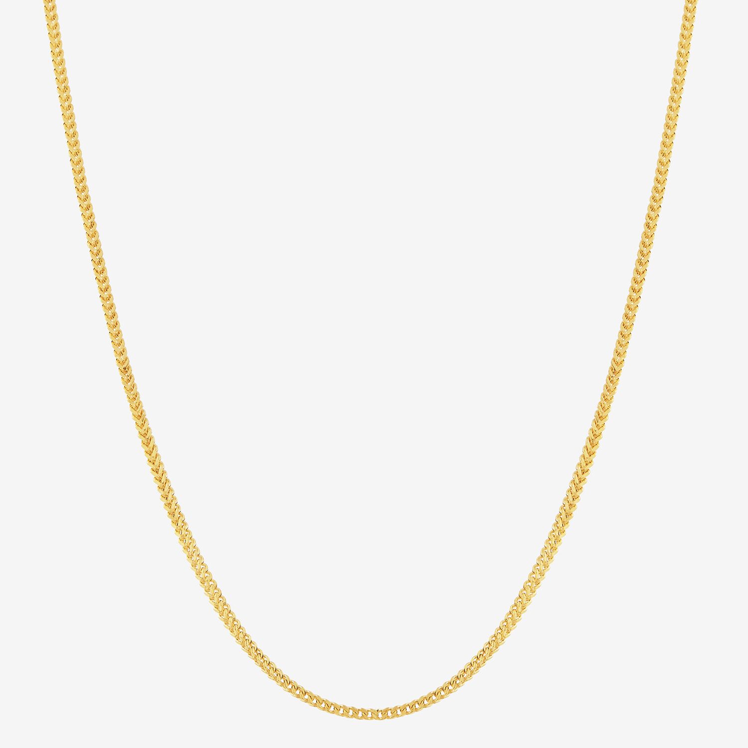 Limited Quantities! Womens 10K Gold 22 Inch Fashion Chain Necklace