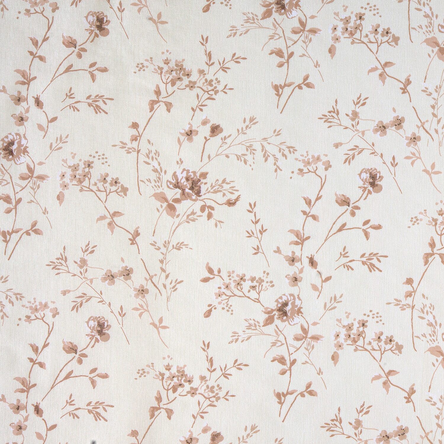 No 918 Lioren Tonal Floral Sheer Tab Top Set of 2 Curtain Panel