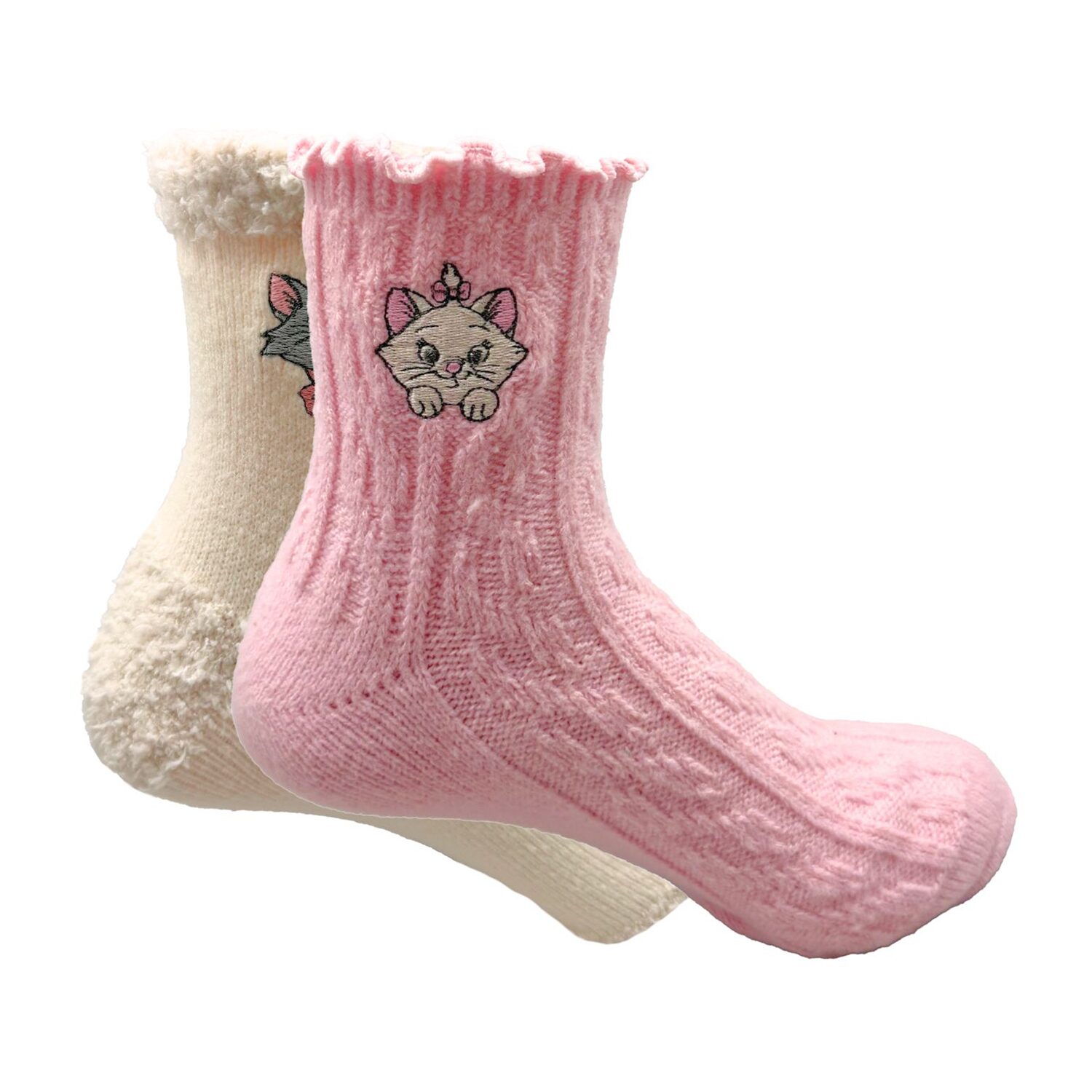 Womens Multi-Pack 3 Pair The Aristocats Low Cut Socks