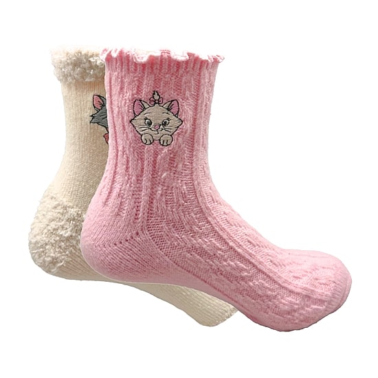 Womens Multi-Pack 3 Pair The Aristocats Low Cut Socks