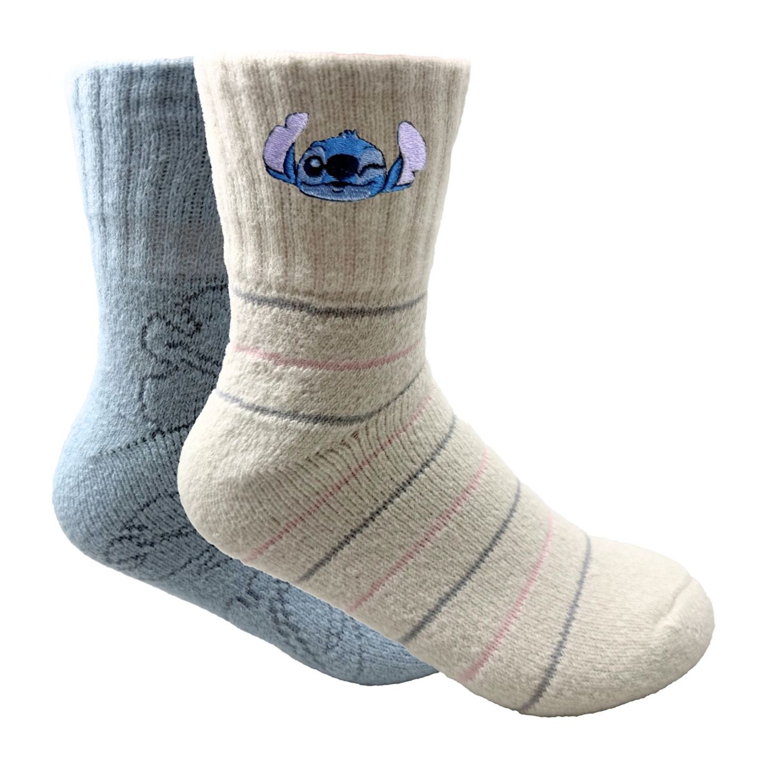 Womens 2 Pair Crew Socks