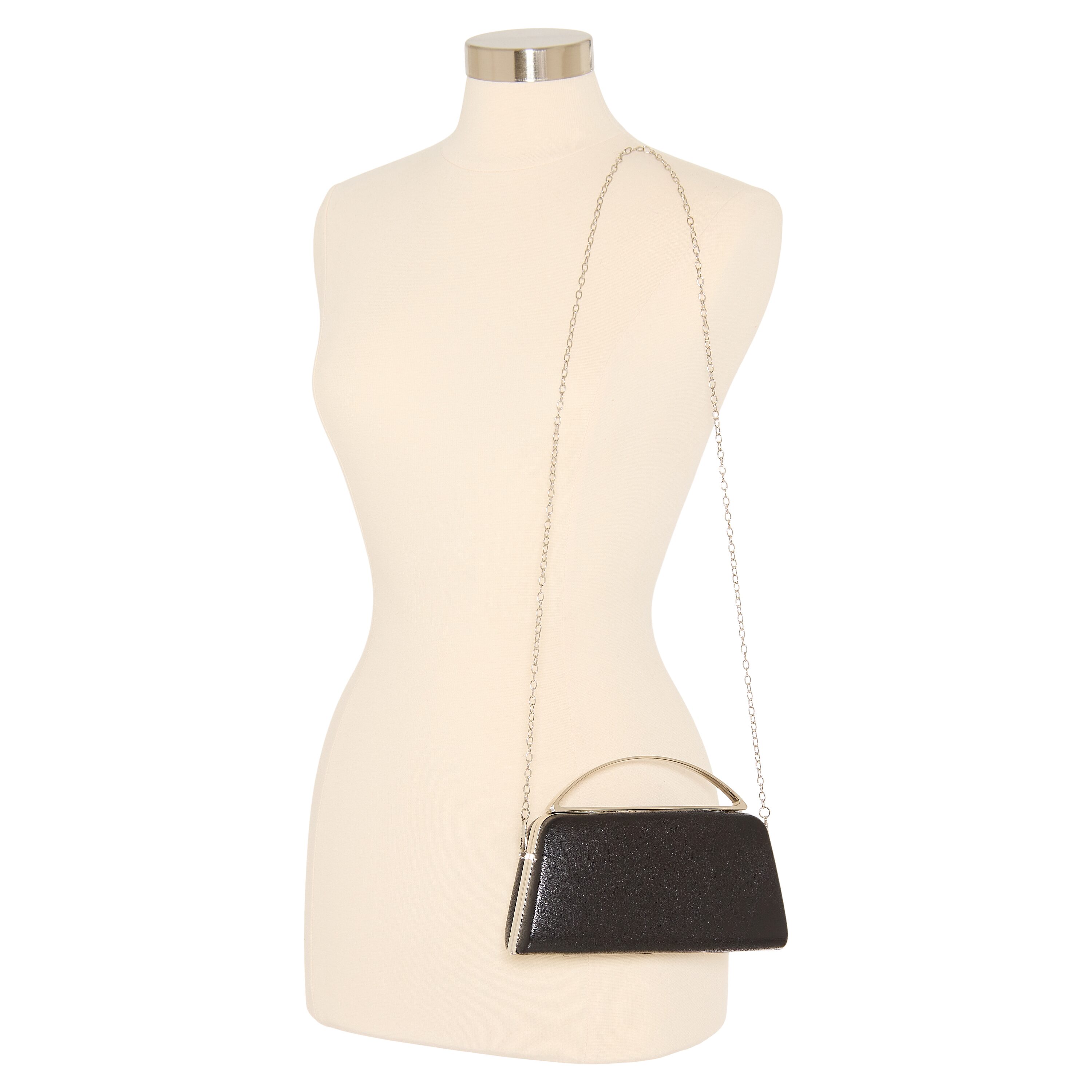 N By Nina Giana Metal Handle Evening Bag