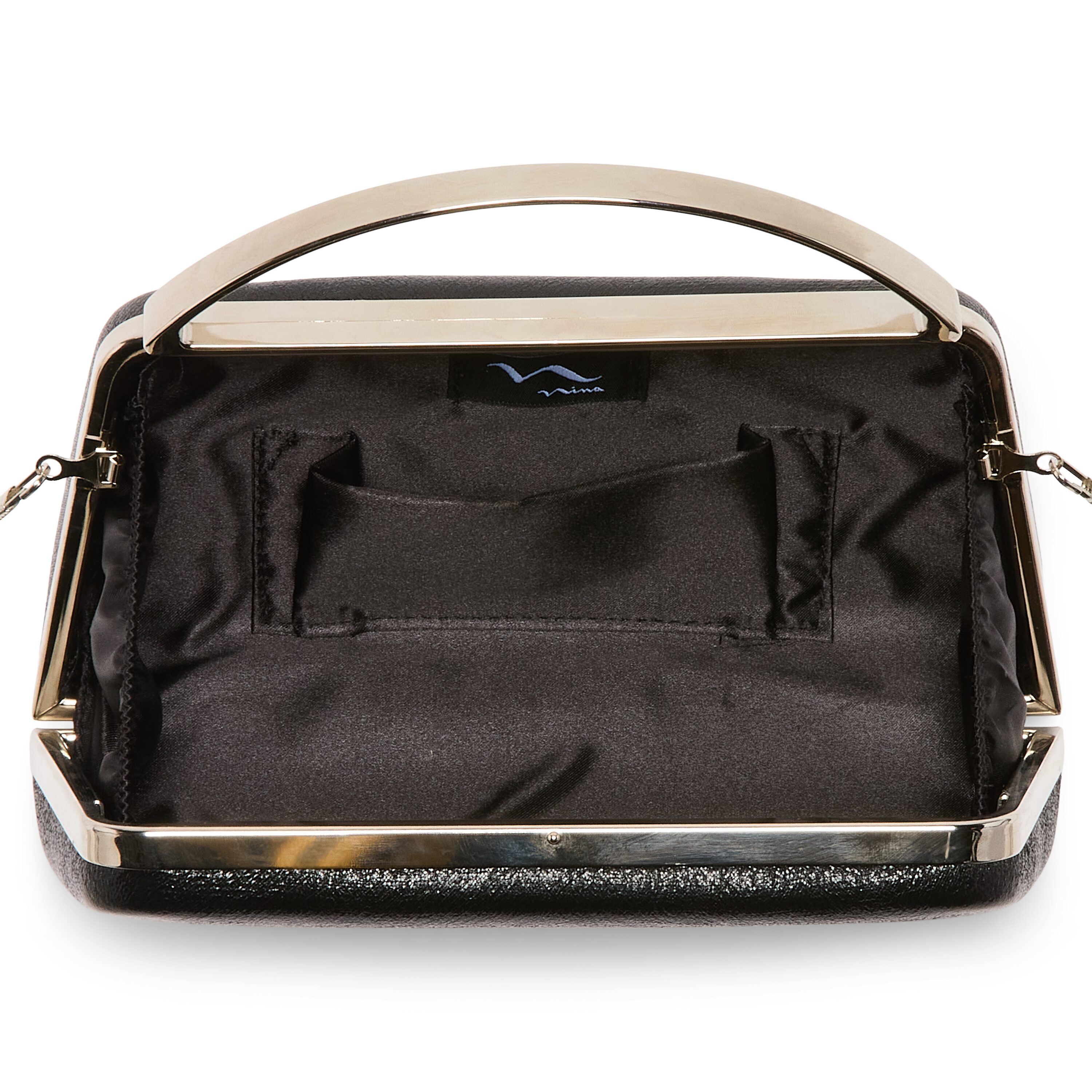 N By Nina Giana Metal Handle Evening Bag