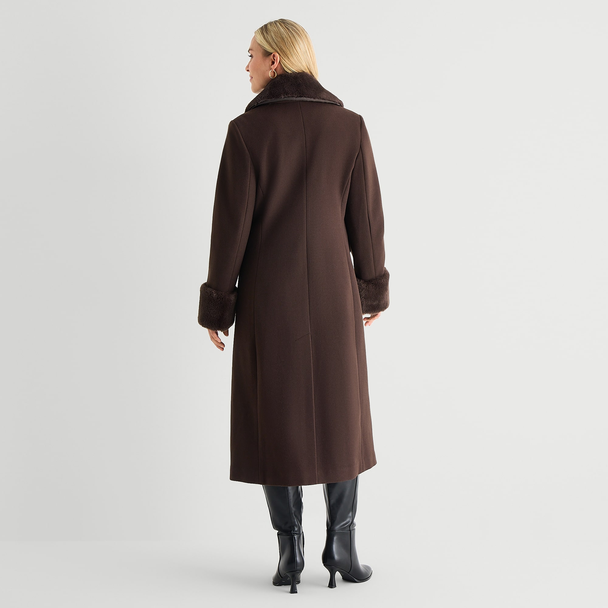 Liz Claiborne Womens Midweight Coat