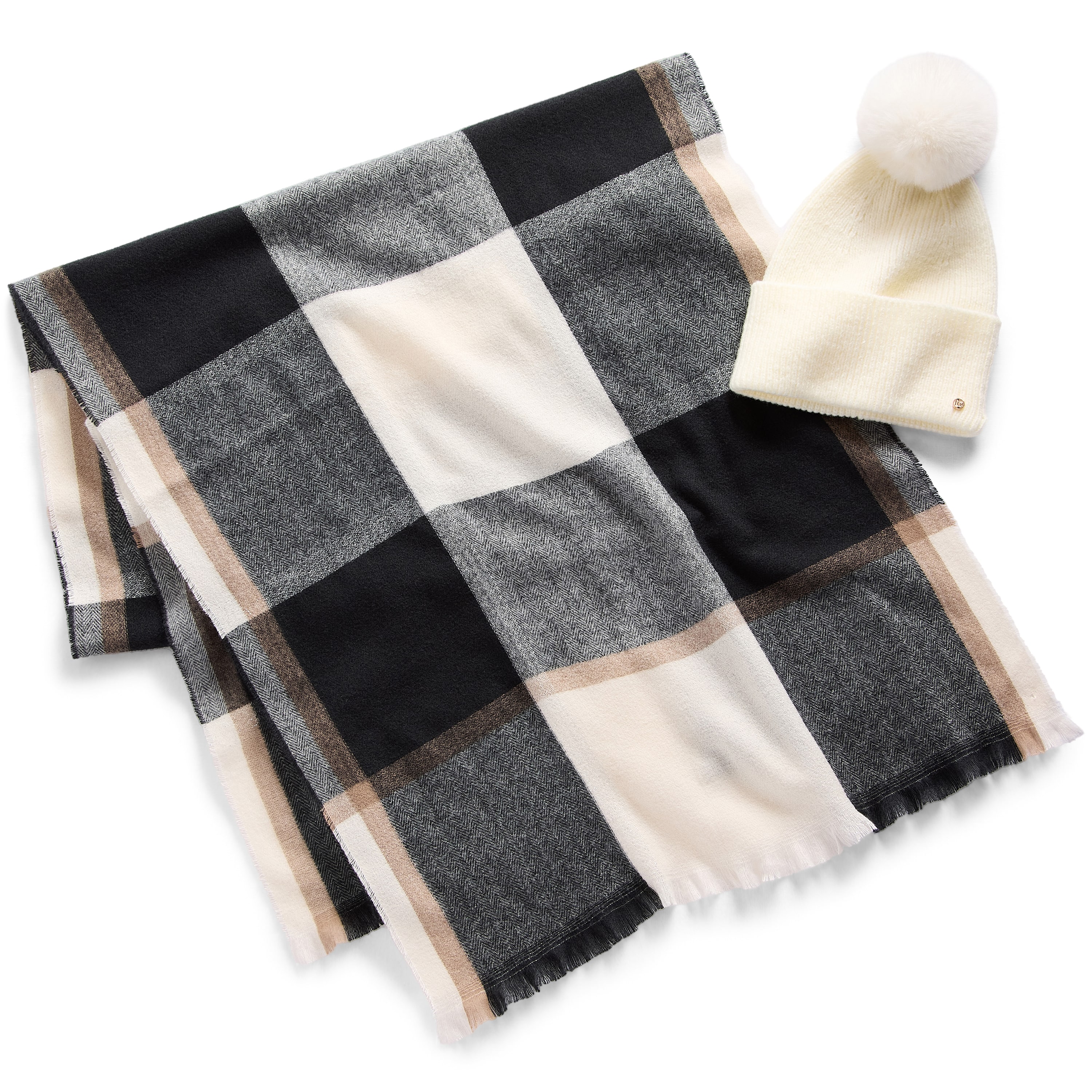 Liz Claiborne Beanie And Scarf 2-pc. Cold Weather Set