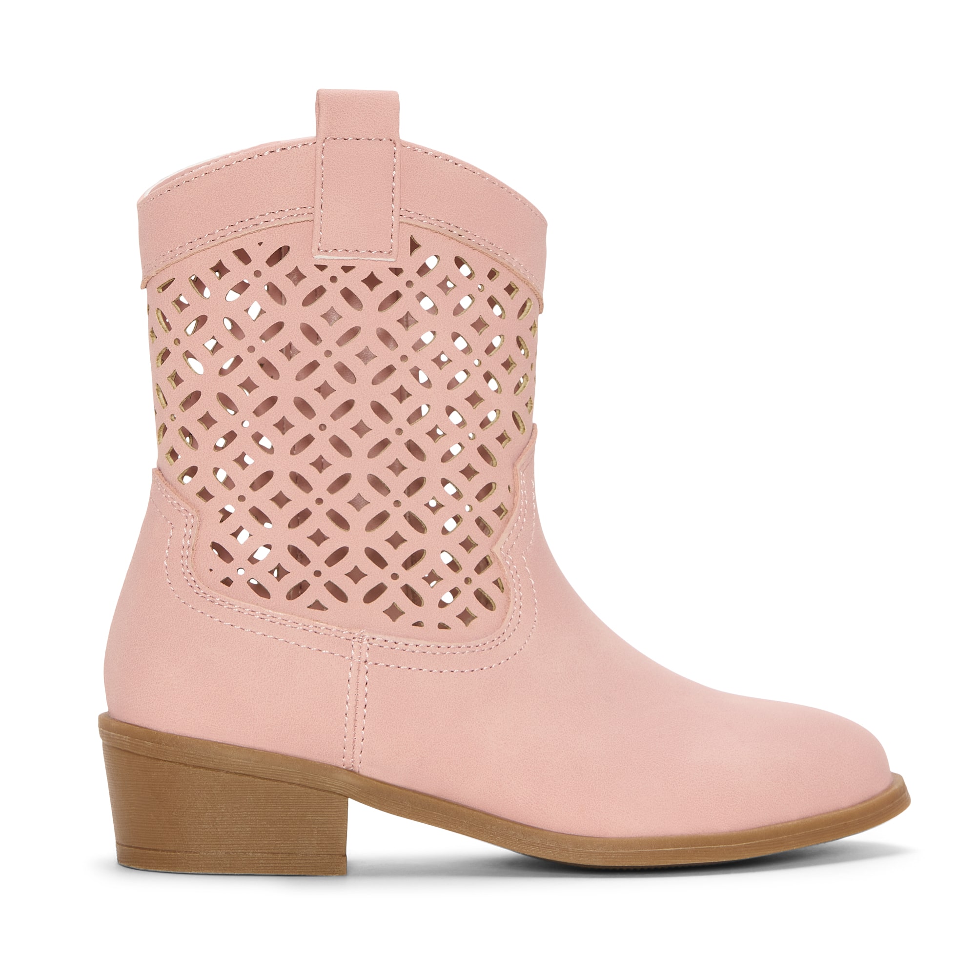Thereabouts Little & Big Kid Girls Samantha Stacked Heel Cowboy Boots