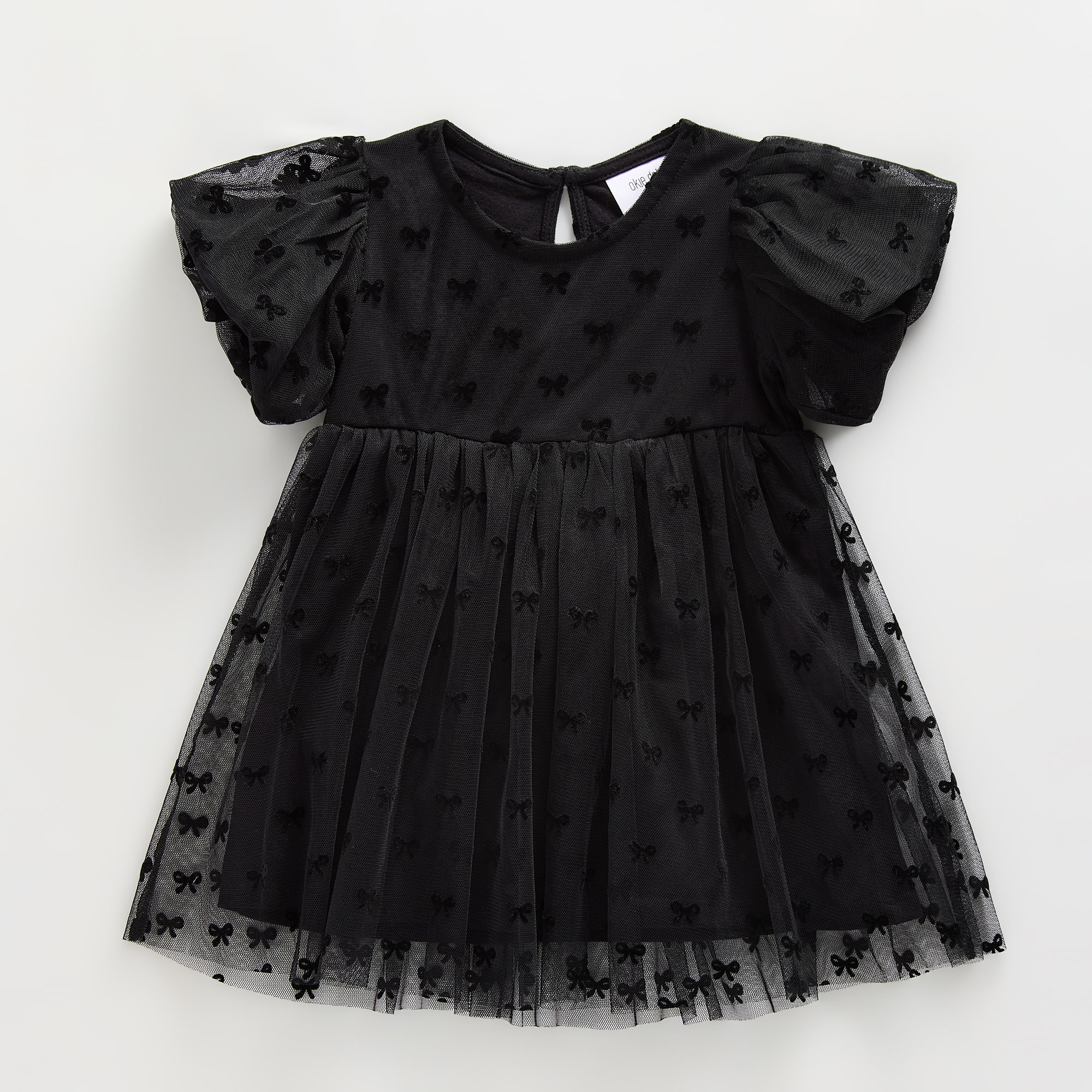 Okie Dokie Baby Girls Short Sleeve Tutu Dress