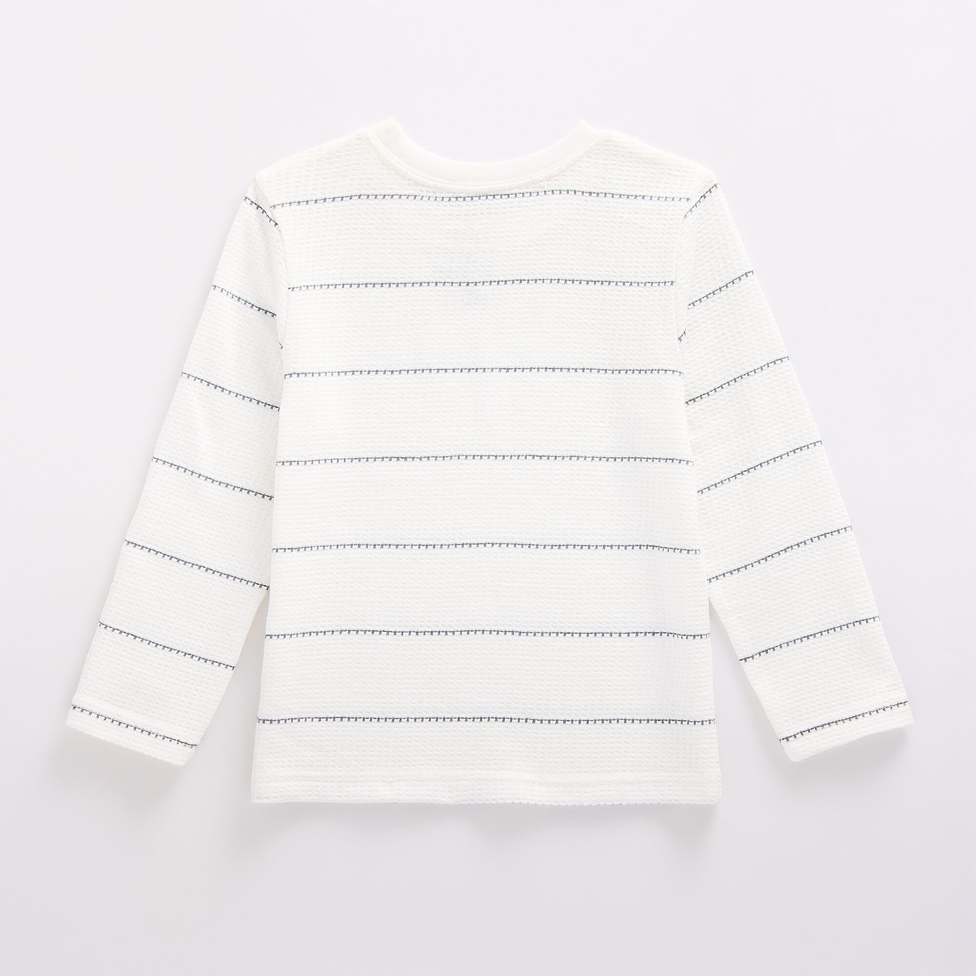 Okie Dokie Toddler & Little Boys Crew Neck Long Sleeve T-Shirt