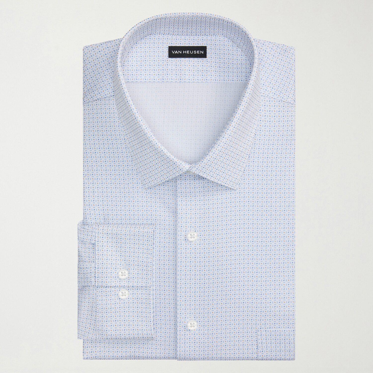 Van Heusen Ultra Flex Big And Tall Mens Regular Fit Wrinkle Free Long Sleeve Dress Shirt