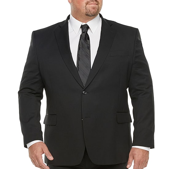 Stafford Coolmax Mens Big and Tall Stretch Fabric Classic Fit Suit Separates