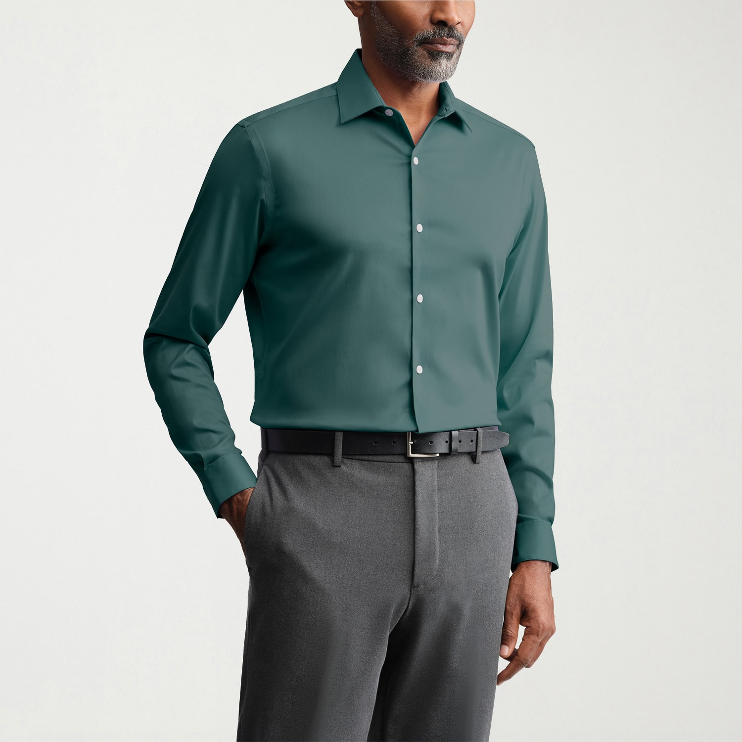Van Heusen Ultra Flex Mens Slim Fit Wrinkle Free Long Sleeve Dress Shirt
