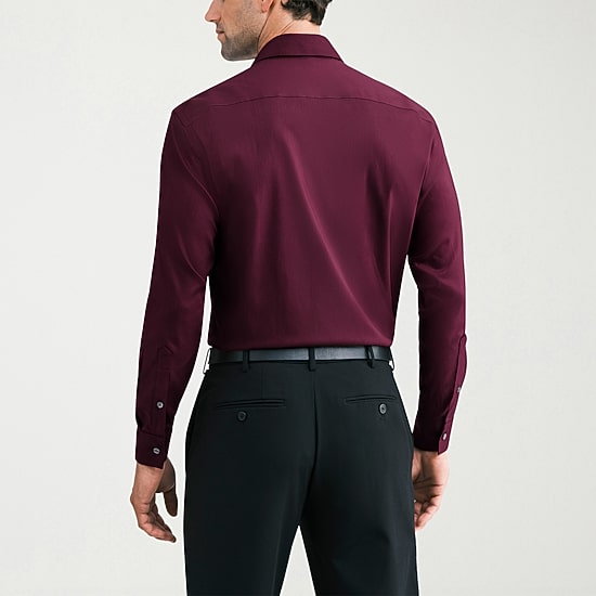 Van Heusen Ultra Flex Mens Regular Fit Wrinkle Free Long Sleeve Dress Shirt