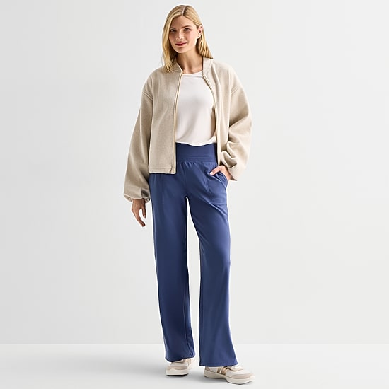 Stylus Womens Lightweight Bomber Jacket