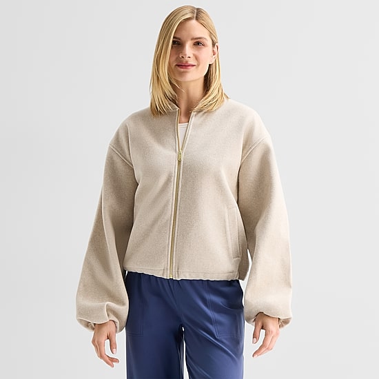 Stylus Womens Lightweight Bomber Jacket