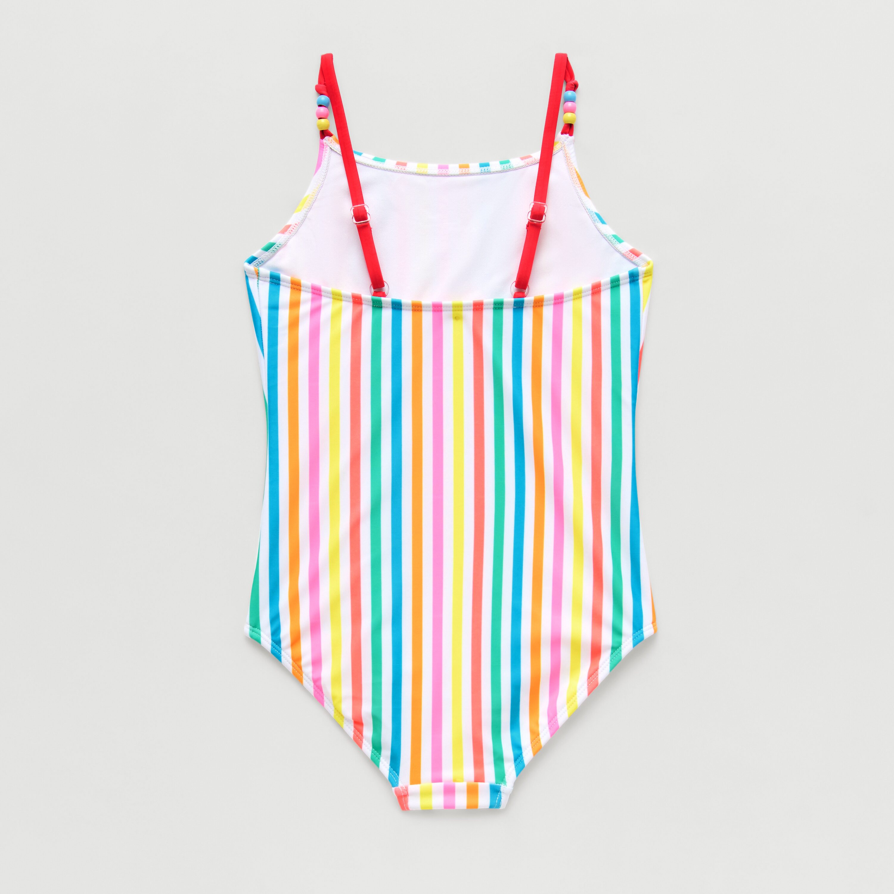 Thereabouts Little & Big Kid Girls Striped Sleeveless One Piece Swimsuit