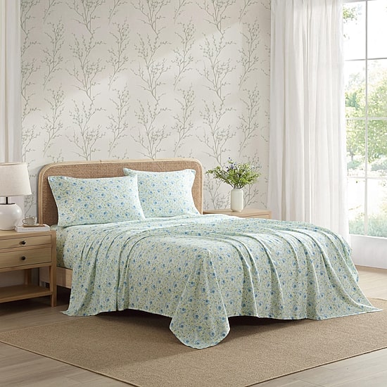 Laura Ashley Rowena 300tc Sheet Set