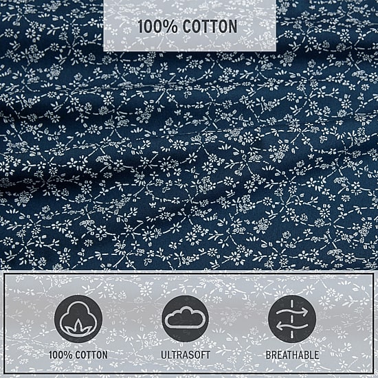 Eddie Bauer Petite Floral Sheet Set