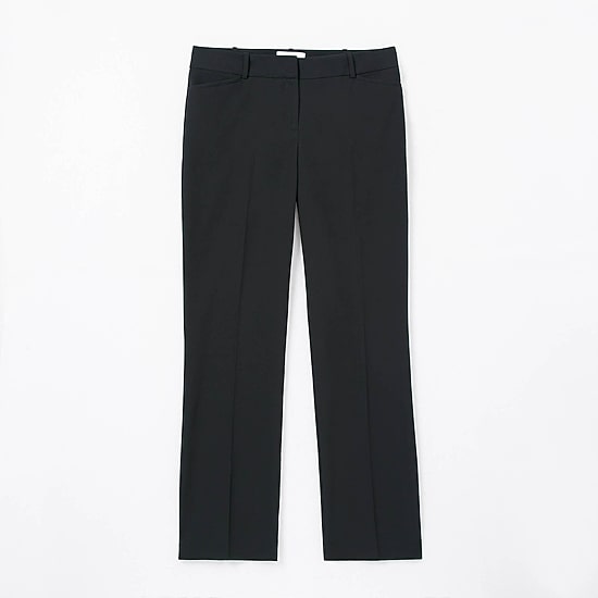 Liz Claiborne Audra Curvy Womens Tall Straight Mid Rise Trouser