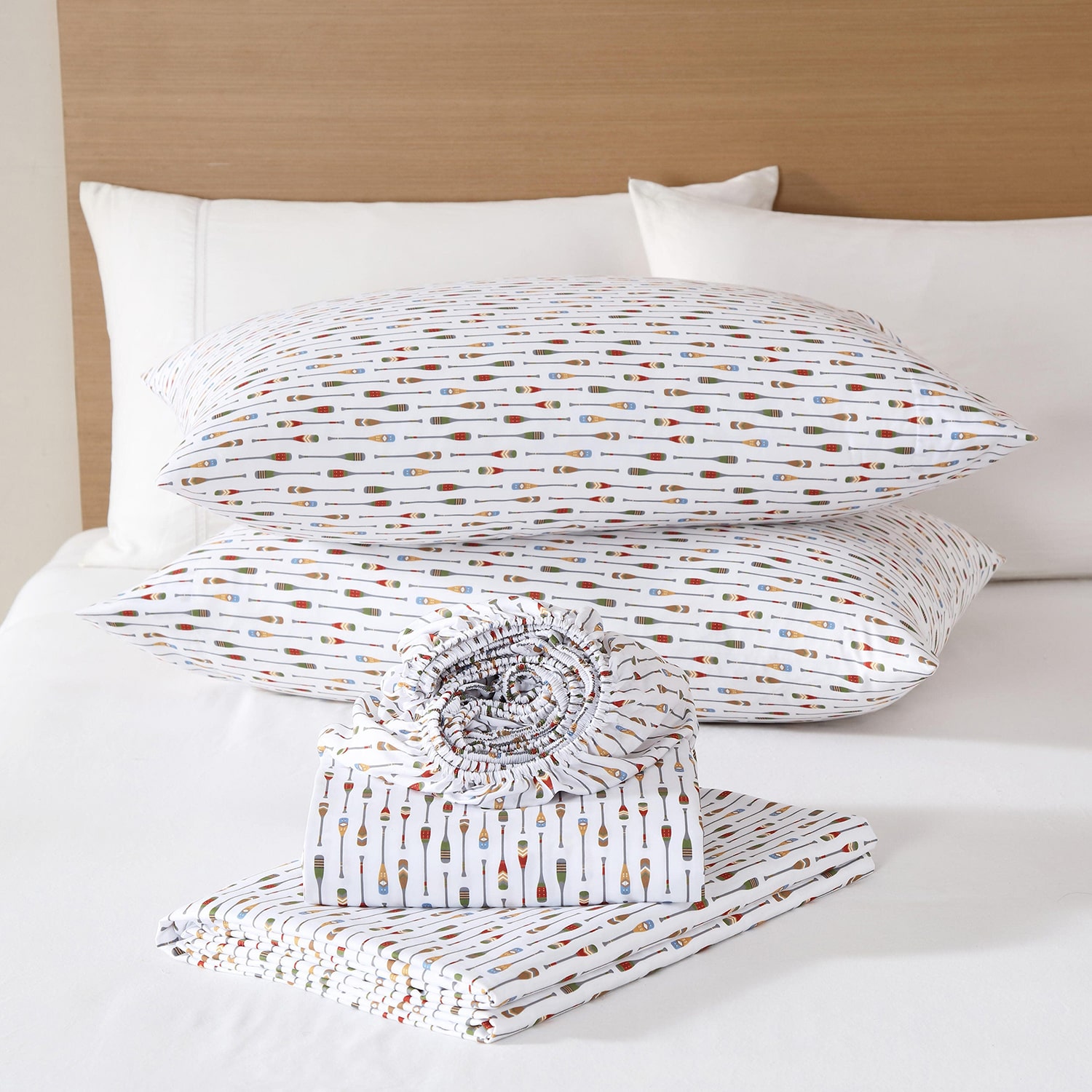 Eddie Bauer Canoe Lake Paddle Sheet Set