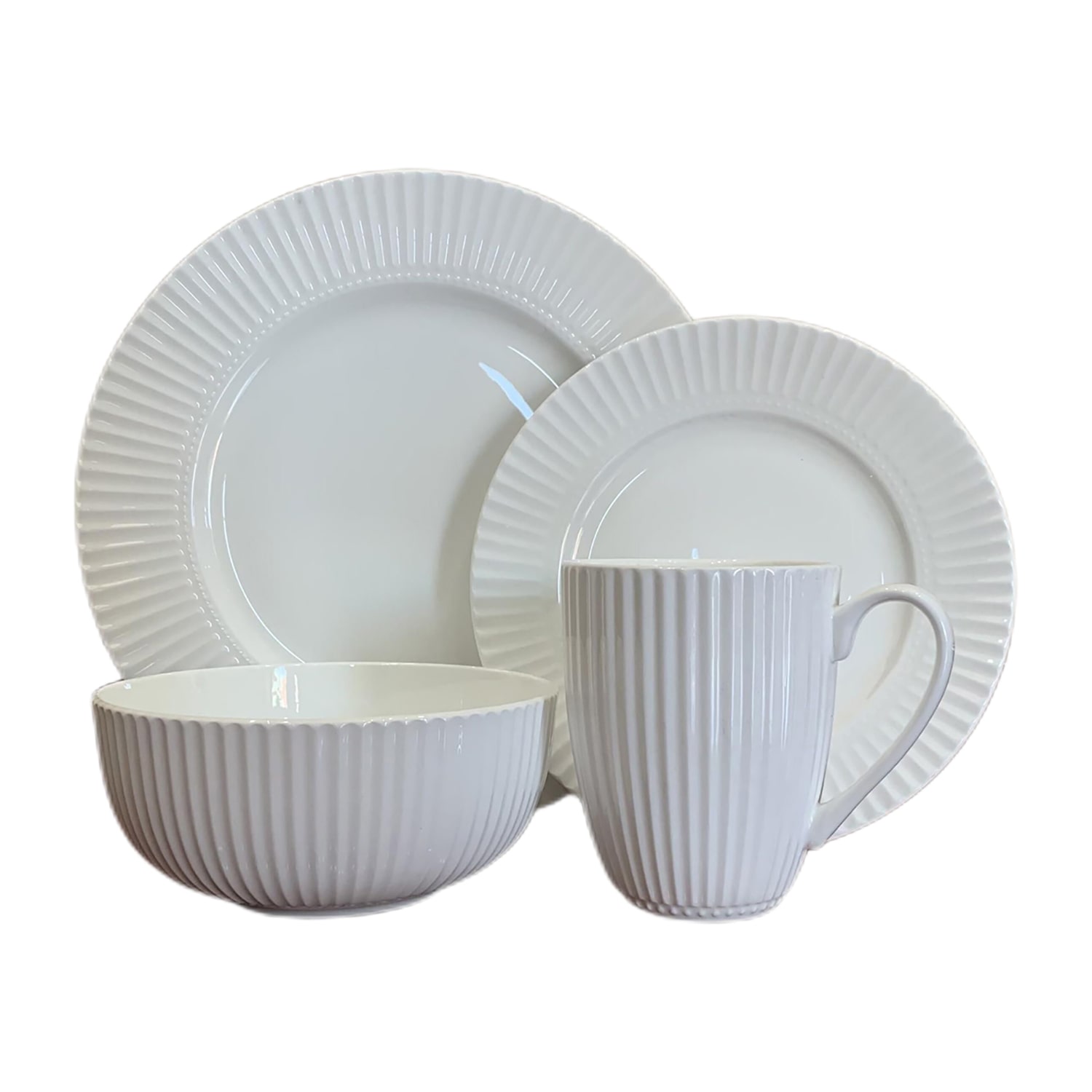 Gibson Gibson Beam 16-pc. Bone China Dinnerware Set