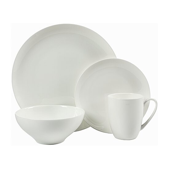 Gibson Eva 16-pc. Bone China Dinnerware Set