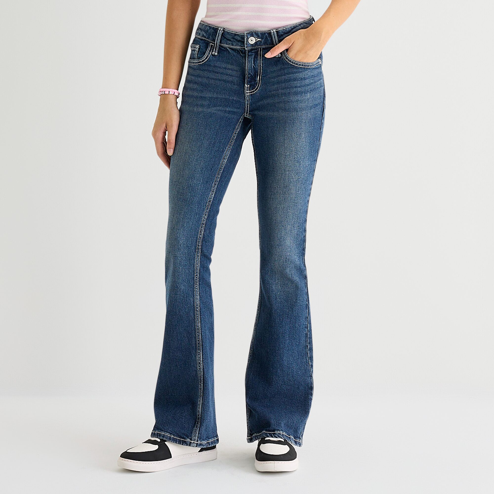 Arizona Womens Low Rise Skinny Fit Jean
