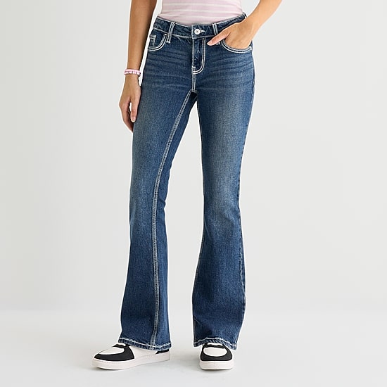 Arizona Womens Low Rise Skinny Fit Jean