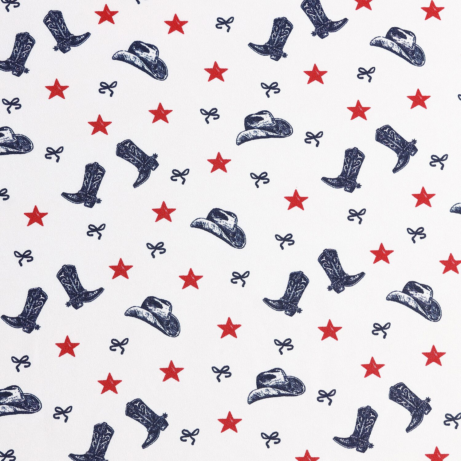 Wrangler Boots N Hats Bow Stars Sheet Set