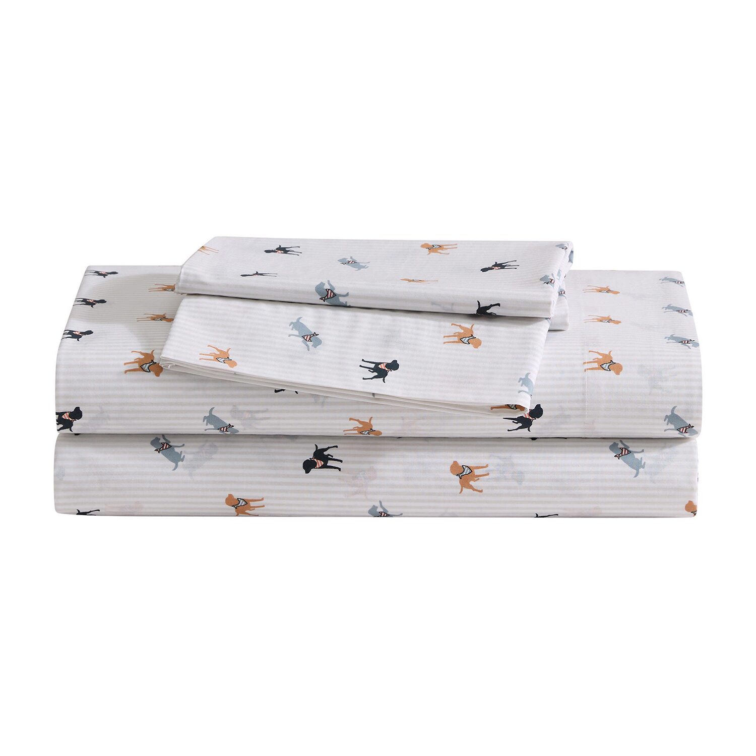 Eddie Bauer Buddy Scarves And Stripes Sheet Set