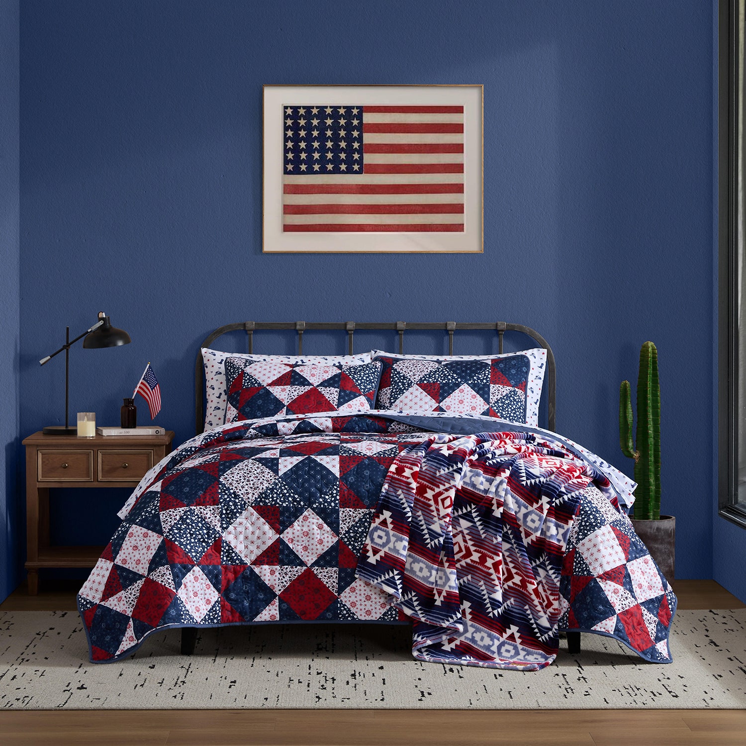 Wrangler Boots N Hats Bow Stars Sheet Set