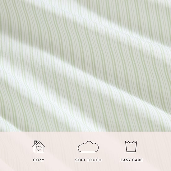 Laura Ashley Bedford Skinny Stripe Sheet Set