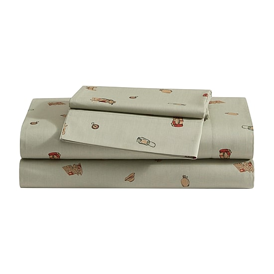 Eddie Bauer Buddy Camping All Over Sheet Set