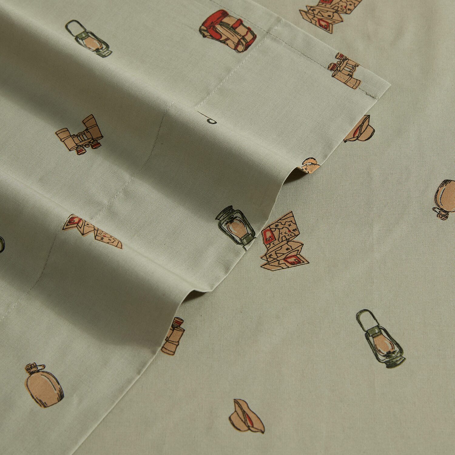Eddie Bauer Buddy Camping All Over Sheet Set