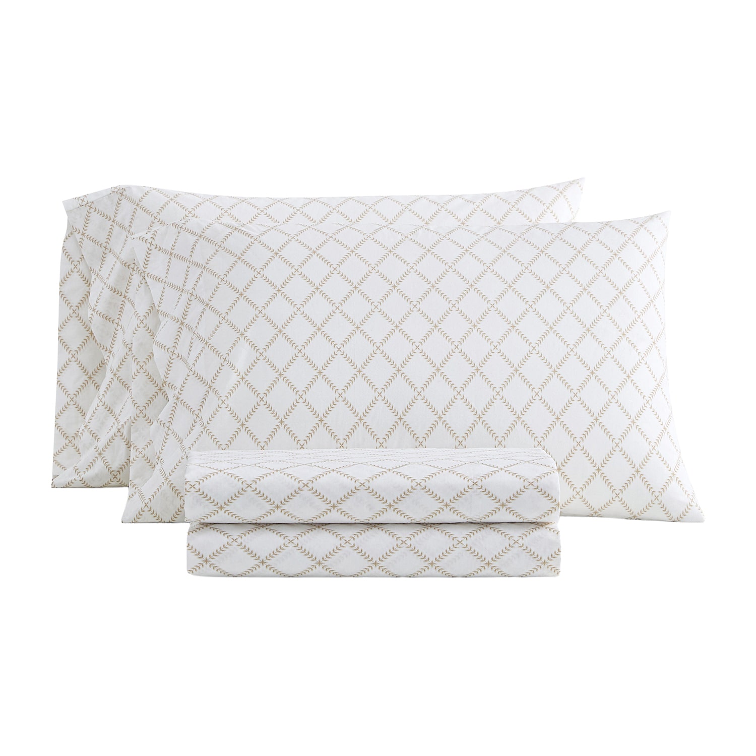Martha Stewart Leaf Trellis Sheet Set