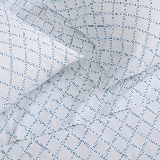 Martha Stewart Leaf Trellis Sheet Set