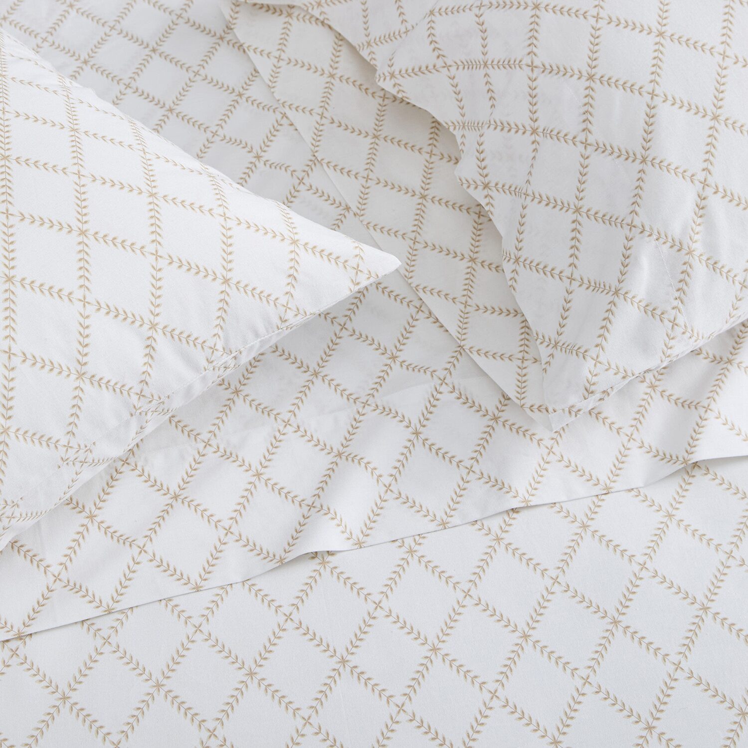 Martha Stewart Leaf Trellis Sheet Set