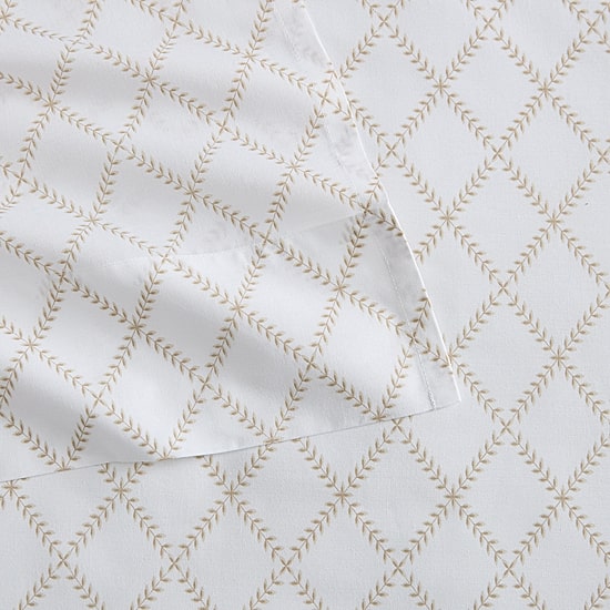 Martha Stewart Leaf Trellis Sheet Set