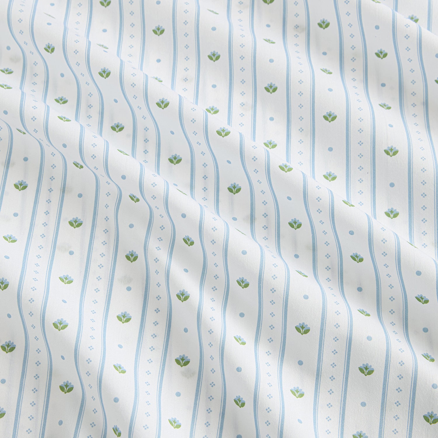 Martha Stewart Floral Stripe Sheet Set