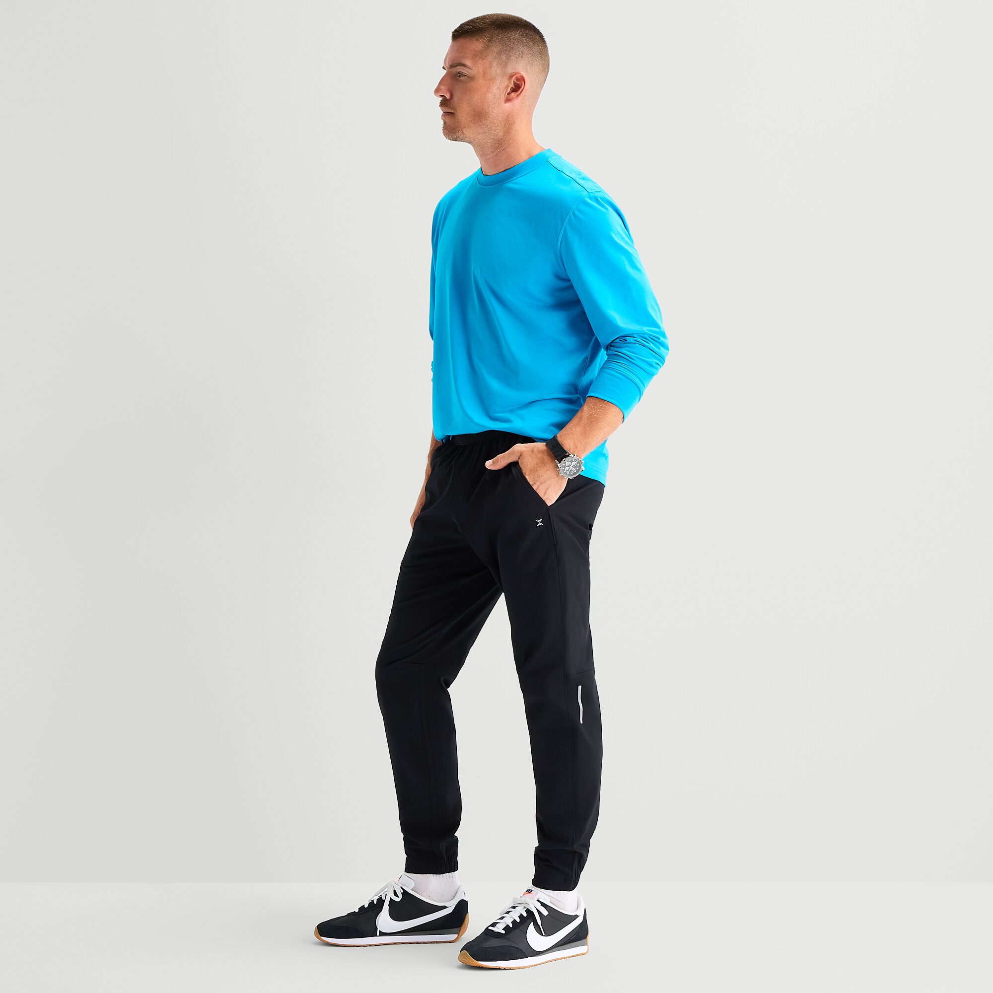 Xersion Mens Drawstring Straight Modern Fit Workout Pant