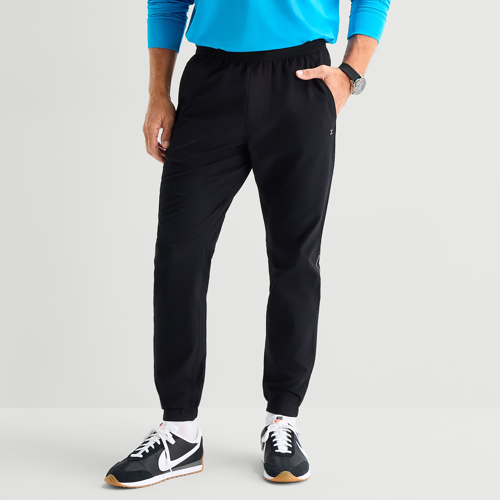 Xersion Mens Drawstring Straight Modern Fit Workout Pant