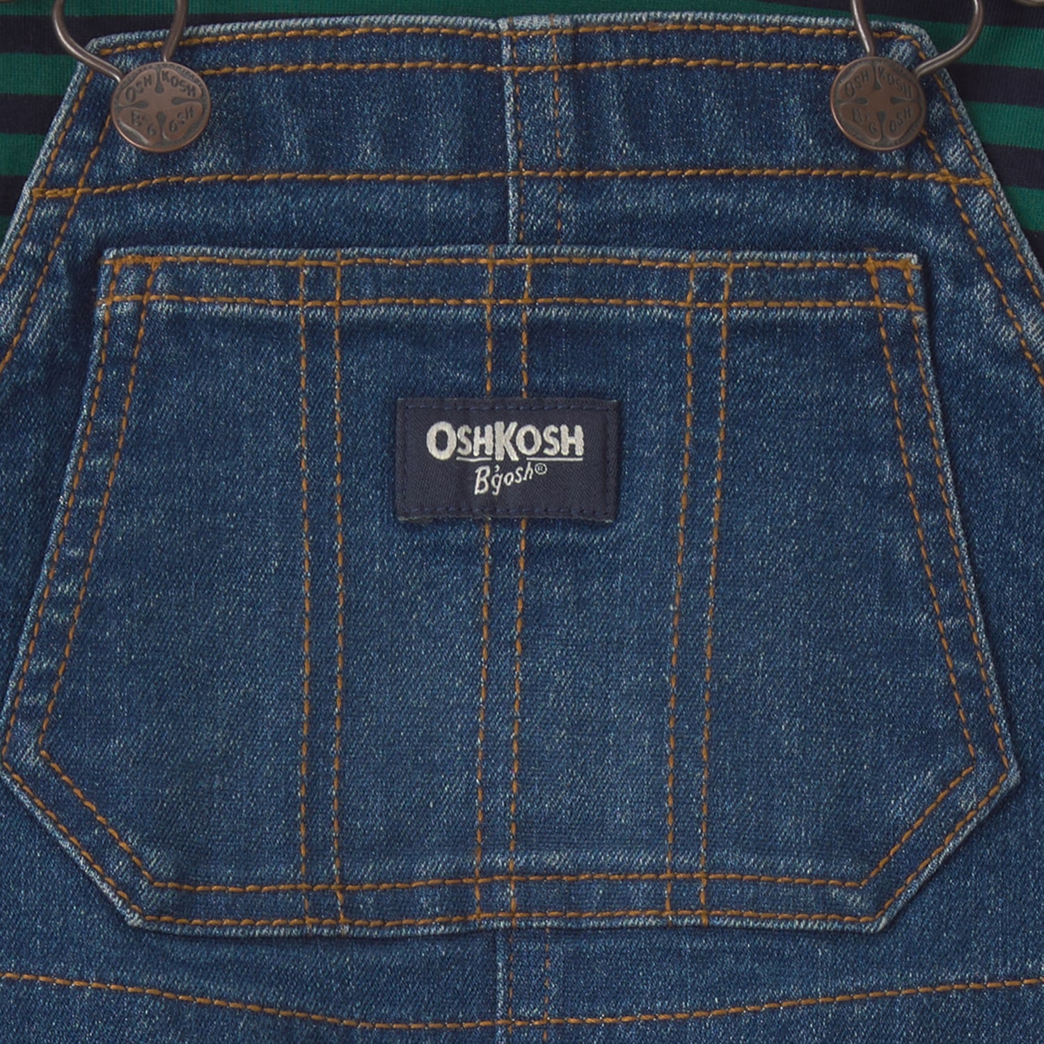 Oshkosh Toddler Boys Woven 2-pc. Overall Set