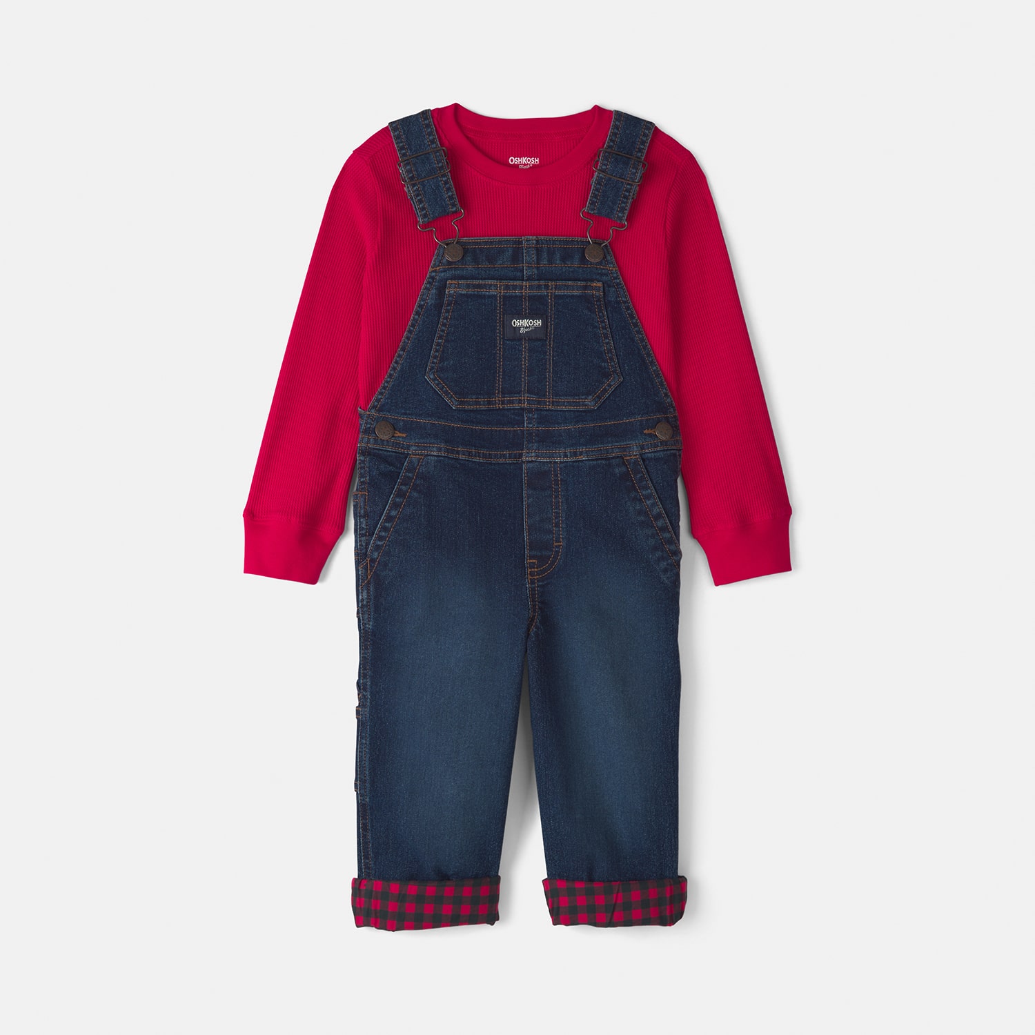 Oshkosh Toddler Boys 2-pc. Overall Set