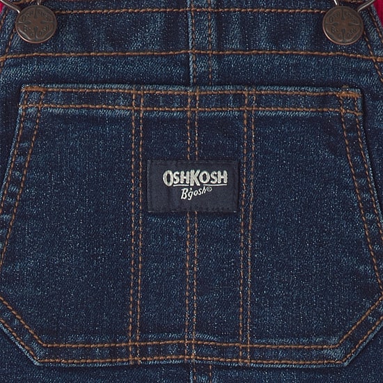 Oshkosh Toddler Boys Woven 2-pc. Overall Set
