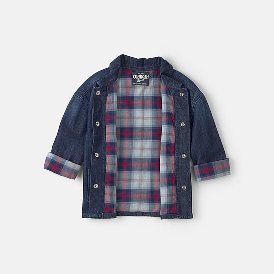 Oshkosh Toddler Boys Denim Jacket