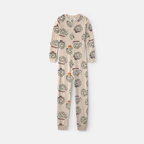 Carter's Little & Big Kid Boys Crew Neck Long Sleeve One Piece Pajama