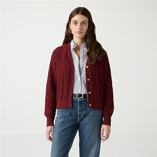 Levis Womens Snowflake Cardigan