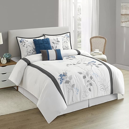 Stratford Park Clarissa 7-pc. Midweight Comforter Set