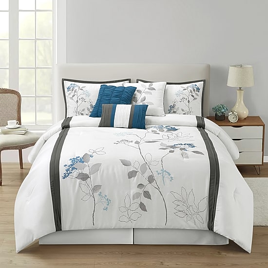 Stratford Park Clarissa 7-pc. Midweight Comforter Set