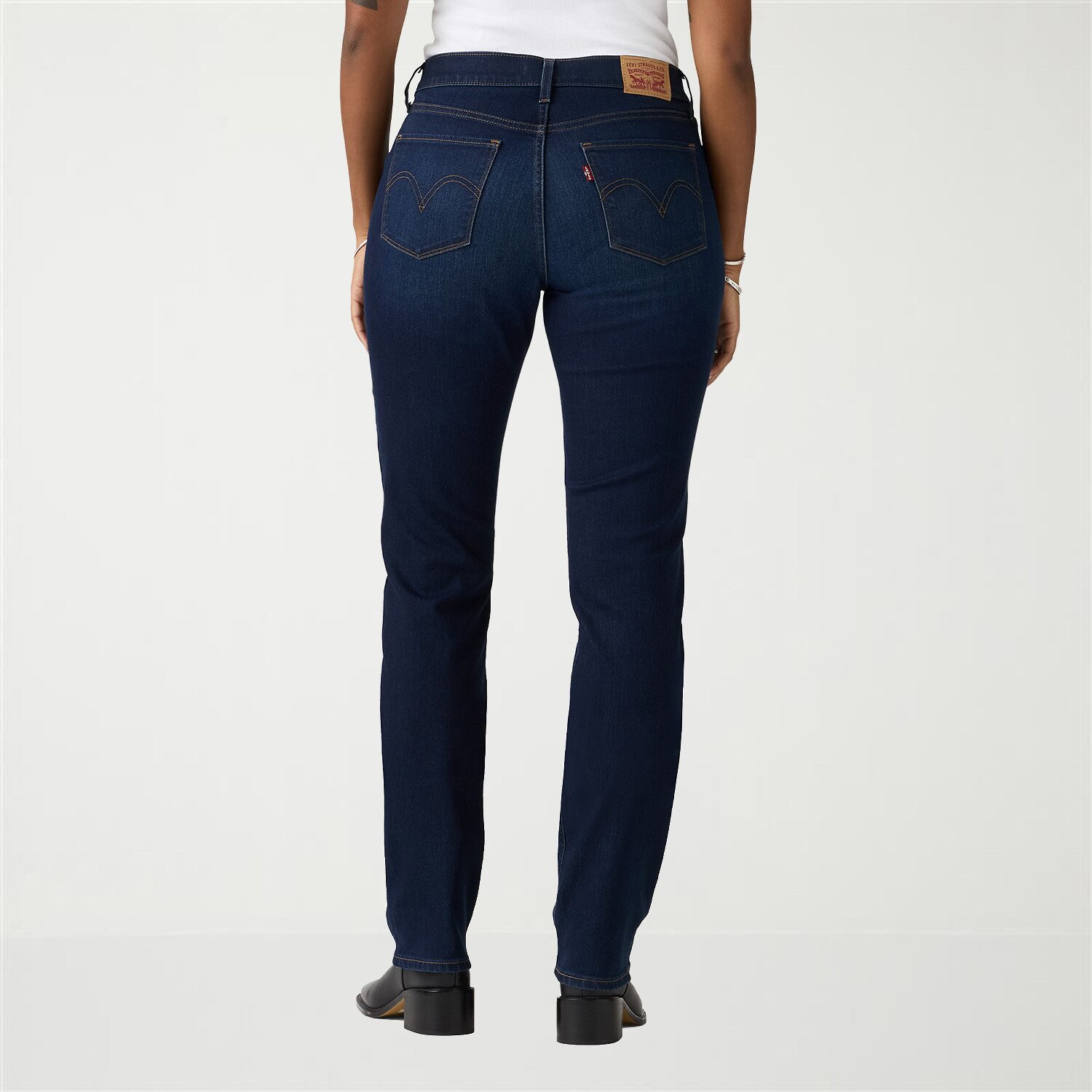 Levi's® Womens Mid Rise Classic Straight Jean